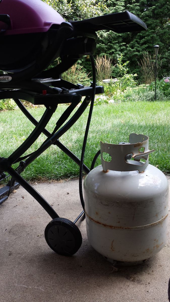 Portable grill propane tank best sale